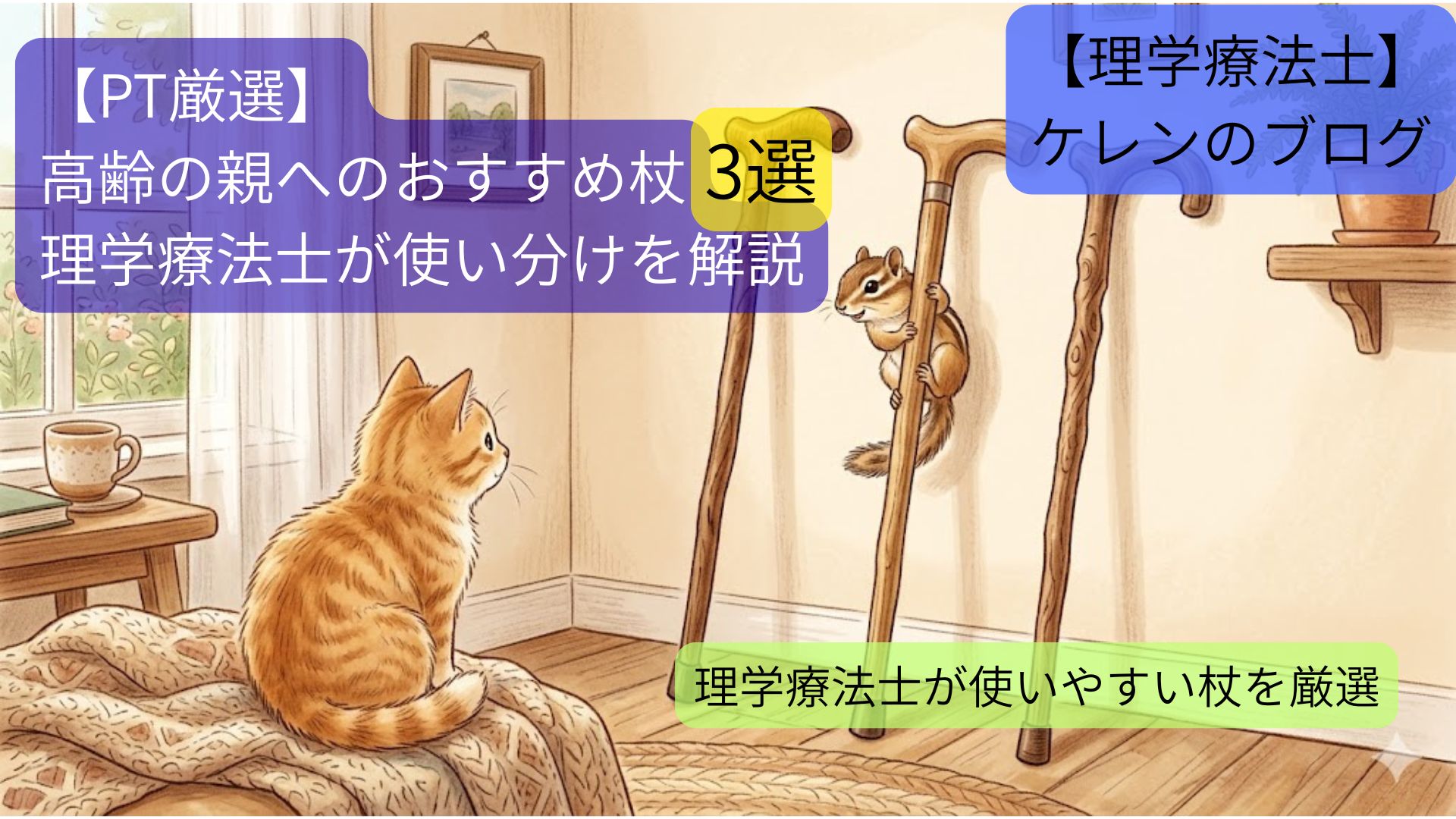 おすすめ杖3選